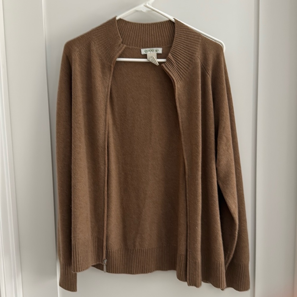 Orvis sweater XL zip up men or women’s